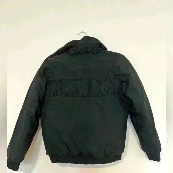 Women’s Vintage Chalet Black Puffer Jacket- Size Small - Picture 2 of 3